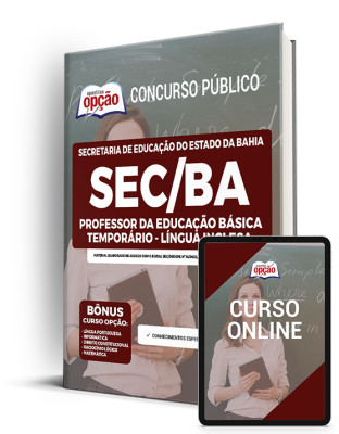 Apostila SEC BA Professor da Educação Básica Temporário Língua Inglesa