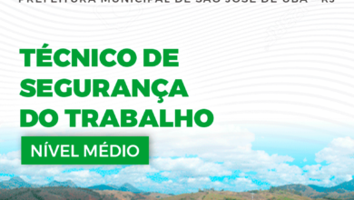 Apostila Prefeitura São José de Ubá RJ 2024 Técnico De Segurança Do Trabalho