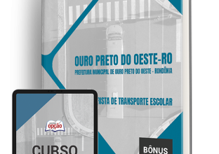 Apostila Prefeitura de Ouro Preto do Oeste – RO 2024 – Motorista de Transporte Escolar