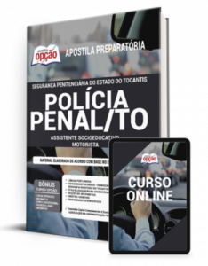 Apostila Policia Penal Segurança Penitenciária – TO – Assistente Socioeducativo – Motorista