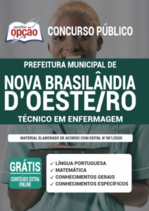 Apostila Prefeitura de Nova Brasilândia do Oeste – RO – Técnico em Enfermagem