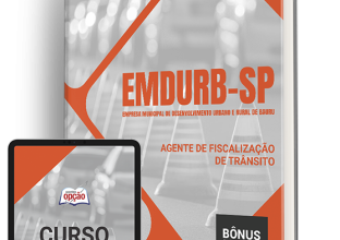 Apostila EMDURB-SP 2024 – Agente de Fiscalização de Trânsito