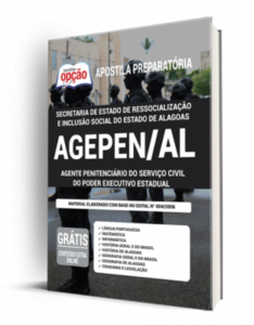 Apostila AGENPEN-AL – Agente Penitenciário do Serviço Civil do Poder Executivo Estadual