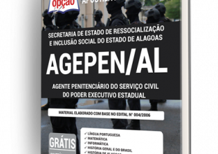 Apostila AGENPEN-AL – Agente Penitenciário do Serviço Civil do Poder Executivo Estadual