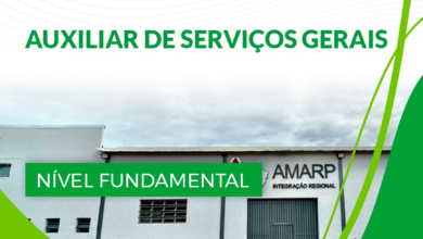 Apostila AMARP MG 2024 Auxiliar de Serviços Gerais