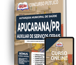 Apostila Autarquia Municipal de Saúde de Apucarana – PR – Auxiliar de Serviços Gerais