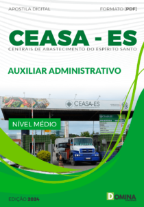 Apostila CEASA ES 2024 Auxiliar Administrativo