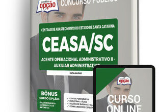 Apostila CEASA-SC – Agente Operacional Administrativo II – Auxiliar Administrativo