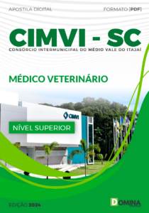 Apostila CIMVI Vale Do Itajaí SC 2024 Médico Veterinário