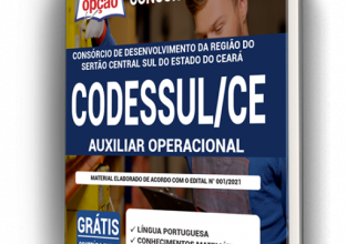 Apostila CODESSUL-CE - Auxiliar Operacional