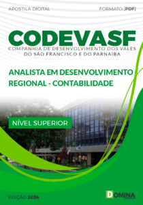 Apostila CODEVASF 2024 Analista Desenv Contabilidade