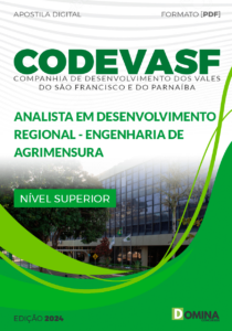 Apostila CODEVASF 2024 Analista Desenv Eng Agrimensura