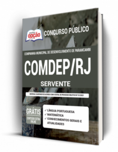 Apostila COMDEP-RJ – Servente