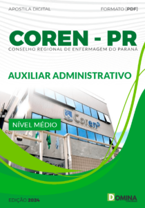 Apostila COREN PA 2024 Auxiliar Administrativo