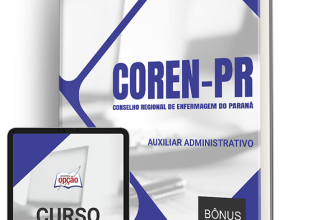 Apostila COREN-PR 2024 – Auxiliar Administrativo