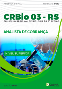 Apostila CRBio 03 RS 2024 Analista de Cobrança