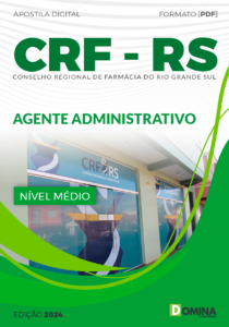 Apostila CRF RS 2024 Agente Administrativo