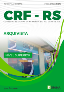 Apostila CRF RS 2024 Arquivista