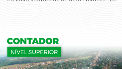 Apostila Câmara Alto Paraiso RO 2024 Contador