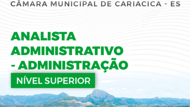 Apostila Câmara Cariacica ES 2024 Analista Administrativo Administração