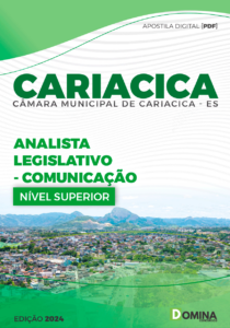 Apostila Câmara Cariacica ES 2024 Analista Administrativo Comunicação