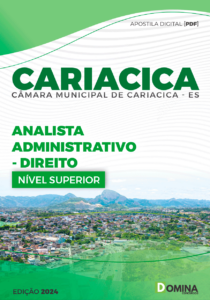 Apostila Câmara Cariacica ES 2024 Analista Administrativo Direito