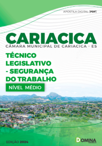 Apostila Câmara Cariacica ES 2024 Técnico De Segurança Do Trabalho