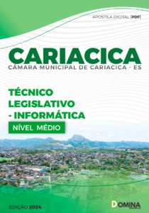 Apostila Câmara Cariacica ES 2024 Técnico Em Informática