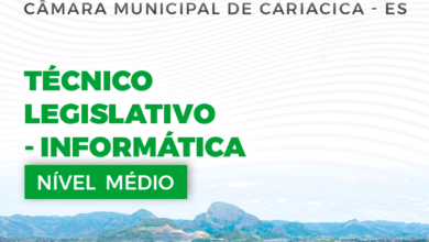 Apostila Câmara Cariacica ES 2024 Técnico Em Informática