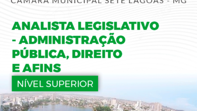 Apostila Câmara Sete Lagoas MG 2024 Analist LEG Administração