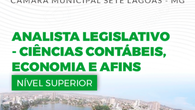 Apostila Câmara Sete Lagoas MG 2024 Analista LEG Contábeis