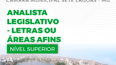 Apostila Câmara Sete Lagoas MG 2024 Analista LEG Letras