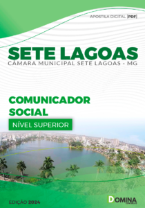 Apostila Câmara Sete Lagoas MG 2024 Comunicador Social