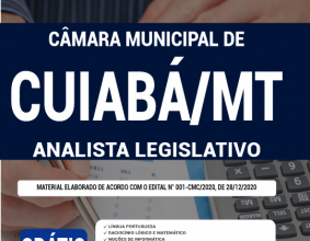 Apostila Câmara de Cuiabá - MT - Analista Legislativo