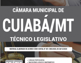 Apostila Câmara de Cuiabá – MT – Técnico Legislativo