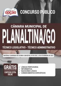 Apostila Câmara de Planaltina – GO – Técnico Legislativo – Técnico Administrativo