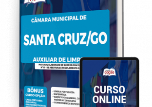 Apostila Câmara de Santa Cruz – GO – Auxiliar de Limpeza