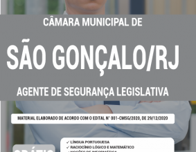 Apostila Câmara de São Gonçalo - RJ - Agente de Segurança Legislativa