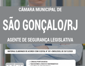 Apostila Câmara de São Gonçalo – RJ – Agente de Segurança Legislativa