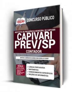 Apostila Capivari Prev – SP – Contador