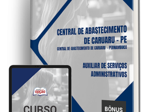 Apostila Central de Abastecimento de Caruaru - PE 2024 - Auxiliar de Serviços Administrativos