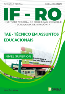 Apostila Concurso IFRO 2024 Técnico Assuntos Educacionais