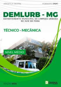 Apostila DEMLURB MG 2024 Técnico Nível Médio I Mecânica