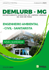 Apostila DEMLURB MG 2024 Técnico Nível Superior I Engenheiro Ambiental