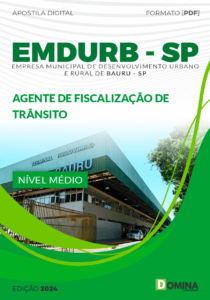 Apostila EMDURB SP 2024 Agente de Fiscalização de Trânsito