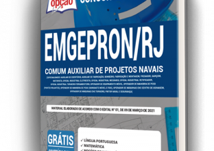 Apostila EMGEPRON-RJ – Comum Auxiliar de Projetos Navais