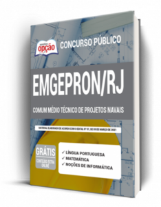 Apostila EMGEPRON-RJ – Comum Médio Técnico de Projetos Navais