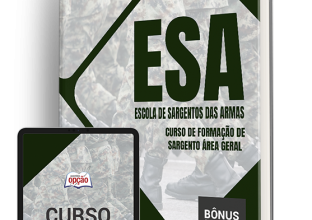 Apostila ESA 2024 - Curso de Formação de Sargento - Área Geral