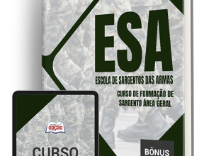 Apostila ESA 2024 – Curso de Formação de Sargento – Área Geral