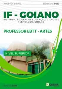 Apostila IF GOIANO 2024 Professor EBTT Artes